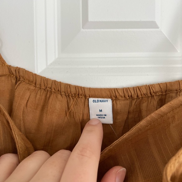 NWT Old Navy short orange dress size medium - Picture 3 of 5